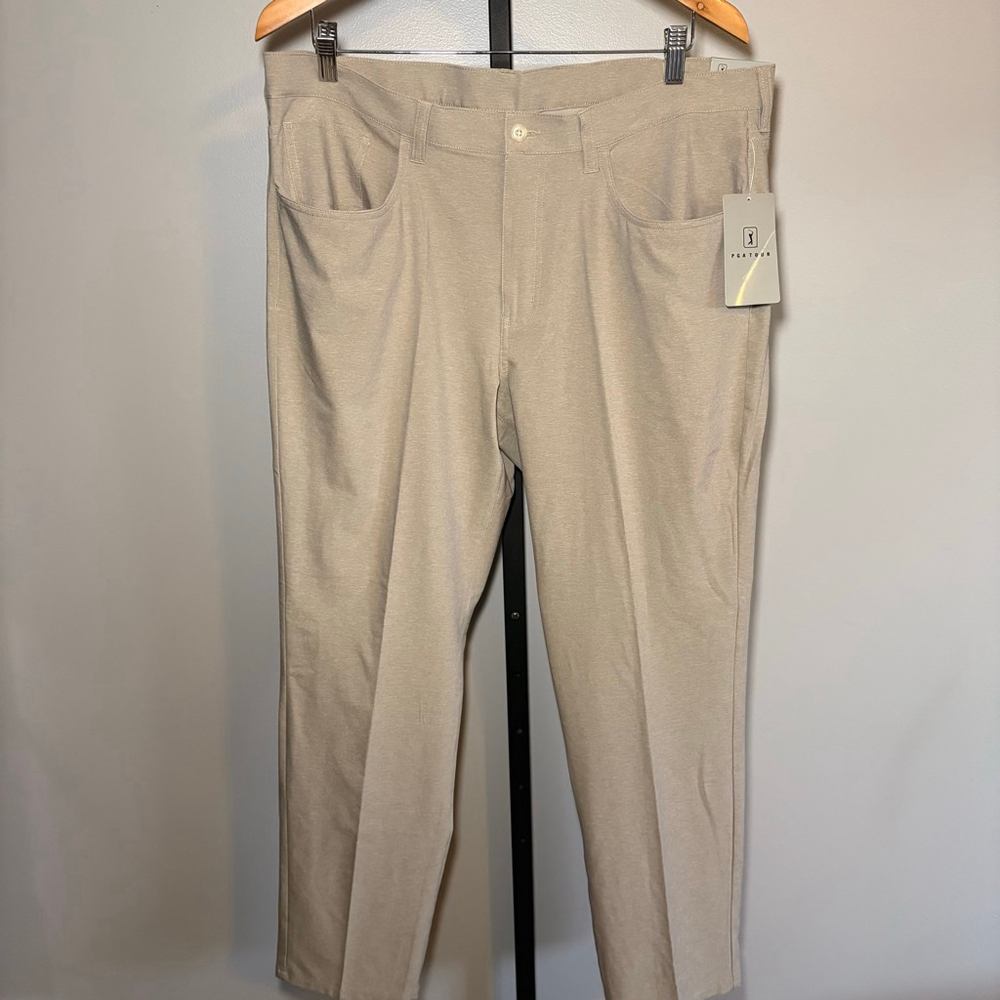 Men's PGA TOUR Khaki Performance Stretch‎ Chinos & Khakis Waist 36